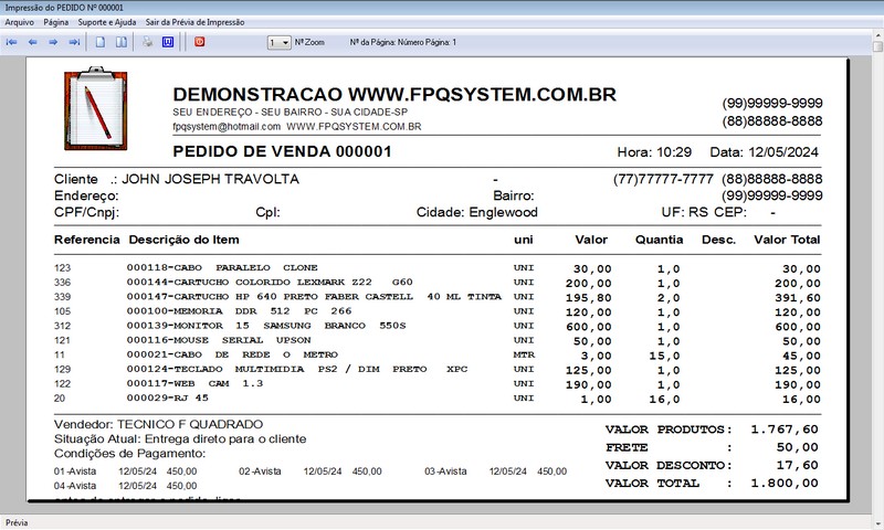 Programa OS Assistencia Tcnica v4.0 - FpqSystem