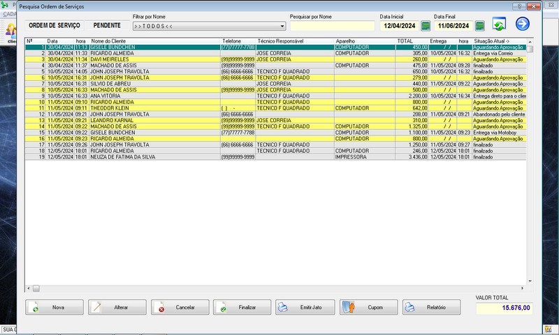 Programa OS Assistencia Tcnica v4.0 - FpqSystem