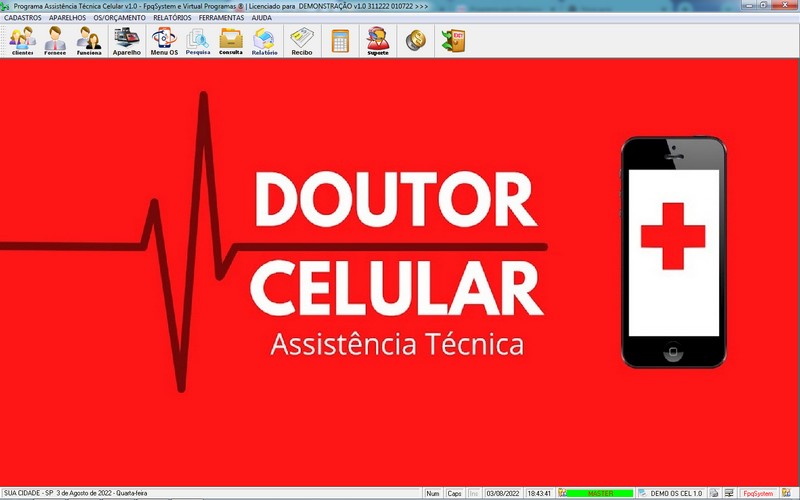 Programa OS Assistncia Tcnica para Celular 1.0 Plus